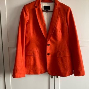 Banana Republic beautiful silk blazer Orange size 6